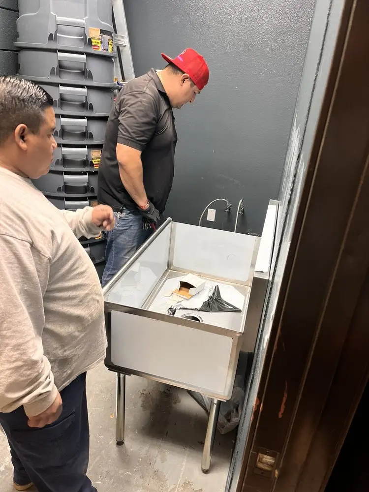 Commercial plumbing and sink installation in Calumet City